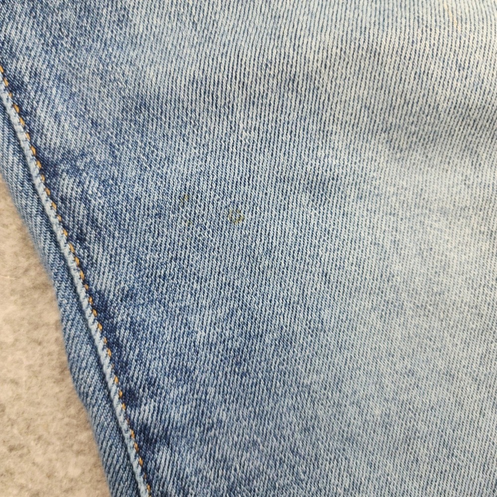 LC Lauren Conrad Blue Super High Rise Flare Jeans Womens 8 Boho Denim - Picture 6 of 8